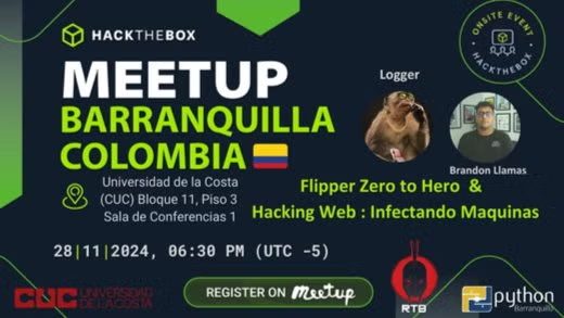 Hack The Box Meetup: Flipper Zero to Hero y Hacking Web