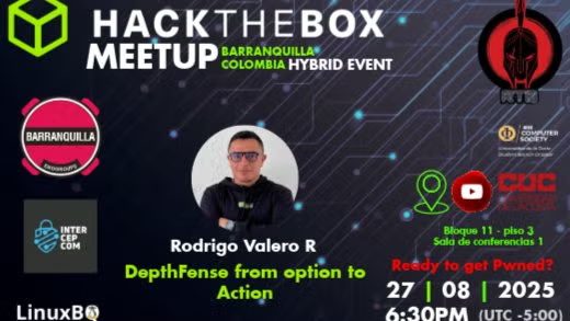 Hack The Box Meetup #18: DepthFense