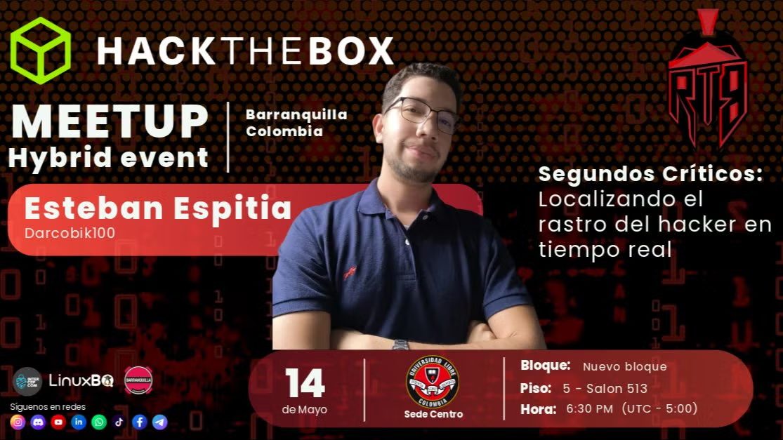 Hack The Box Meetup #27: Segundos Críticos